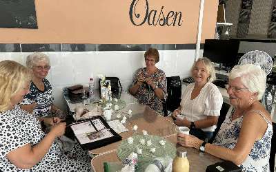 Første håndarbeidskafé okt 25